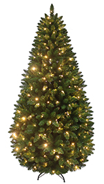 270cm Drip Shape LED light Chrsitmas Tree with Warm White Lights